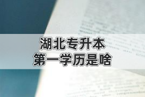 关于专升本毕业后第一学历的探讨