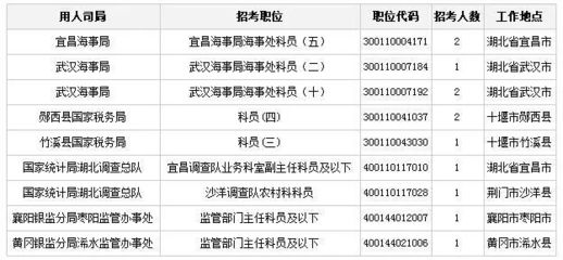 专科武汉公务员报考条件详解