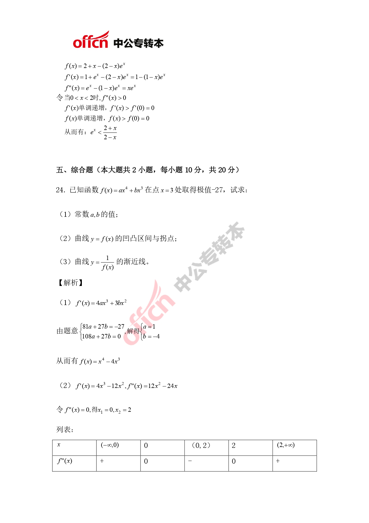 专升本考试题目分析及答案详解