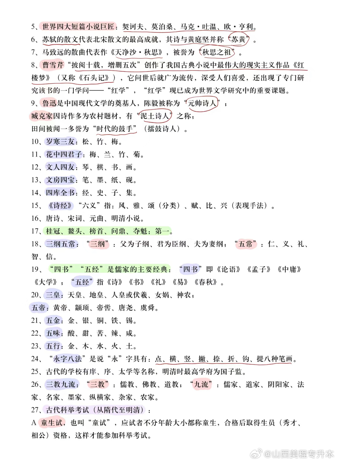 专升本文学常识，深度解析中国古代文学及其重要性